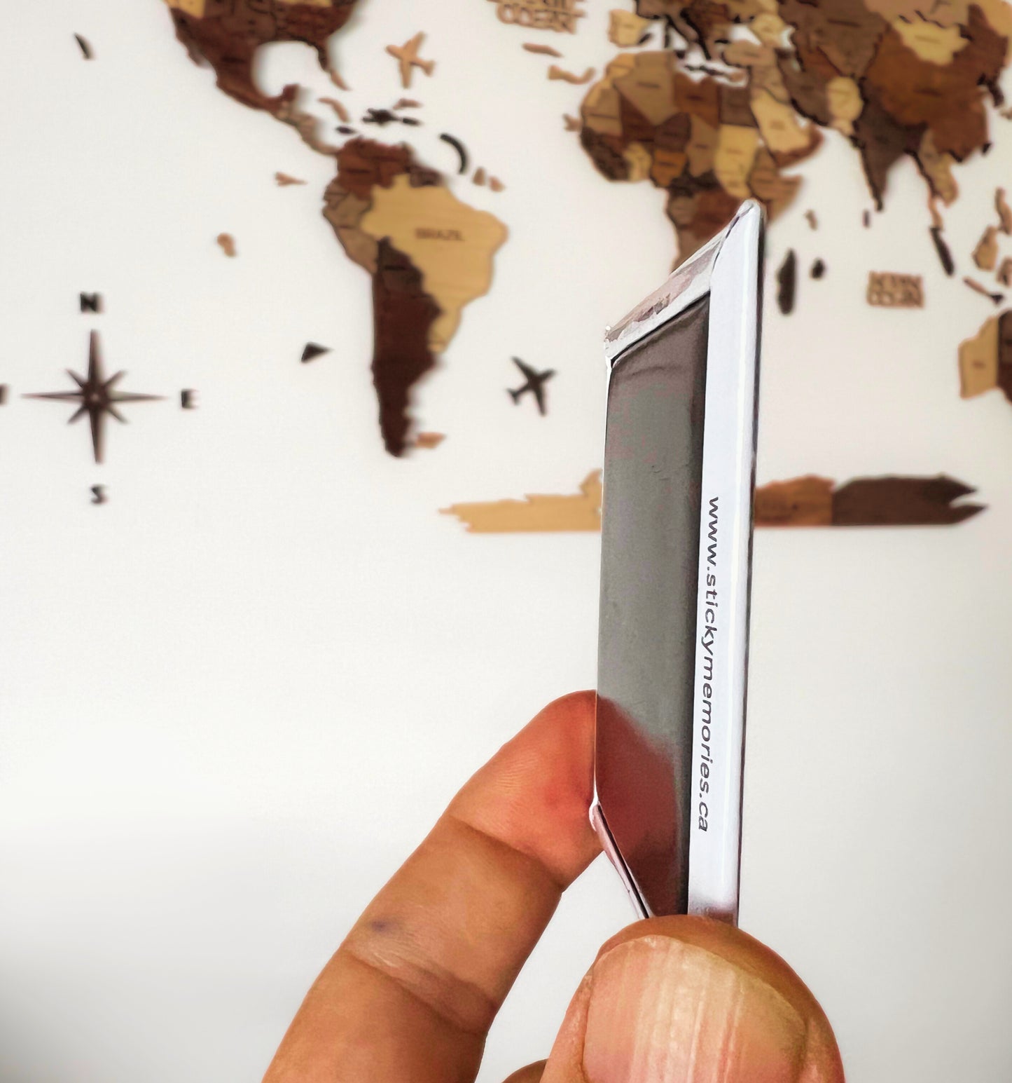 Halloween Hardback Photo Magnet – 2.5"x 2.5" Rigid Fridge Magnet