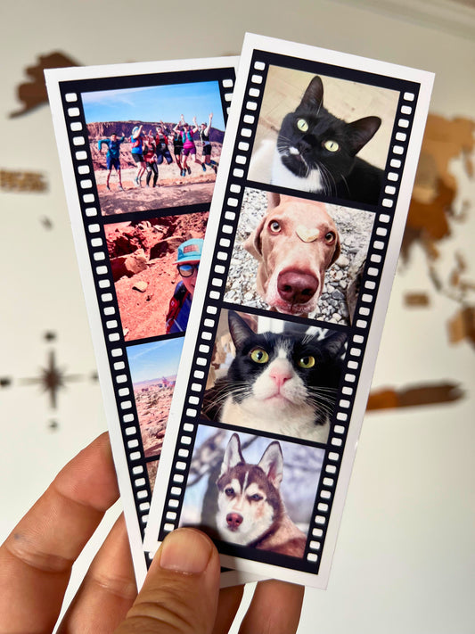 Movie Strip Photo Magnet: Custom Souvenir