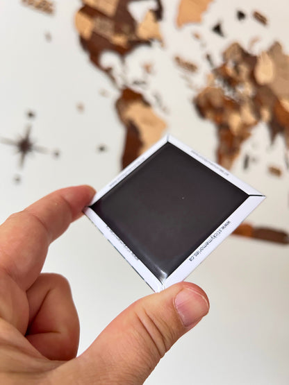 Custom Fridge Photo Magnet (2.5" x 2.5")